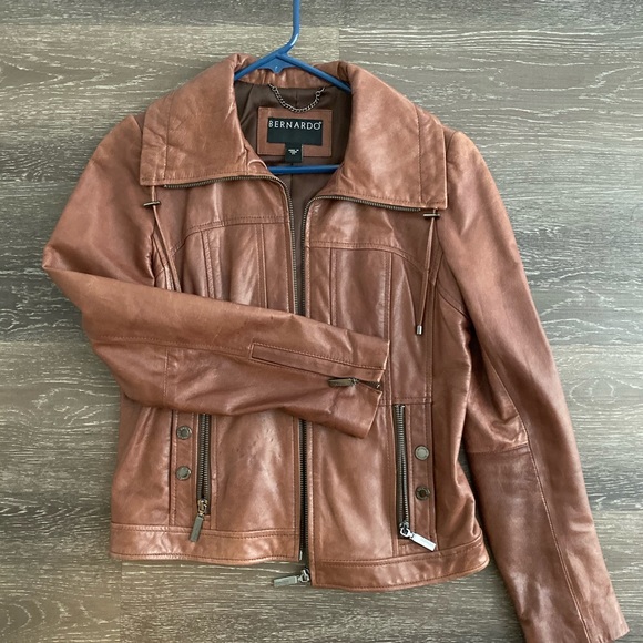 Bernardo Leather Jacket - Picture 2 of 3